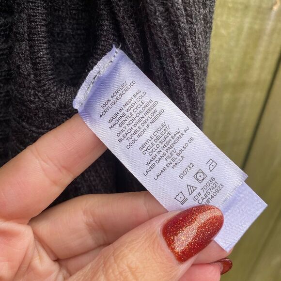 Ann Taylor Sleeveless Drapey Long Line Cardigan Summer Sweater New Silent Luxury - Picture 3 of 4